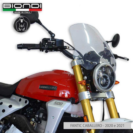 BULLE TOURING TRANSPARENT CABALLERO BIONDI