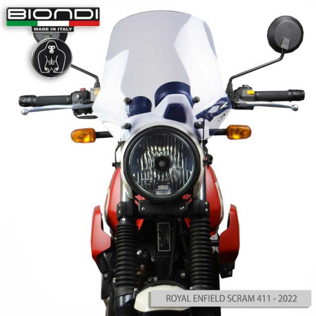 BULLE TOURING TRANSPARENT SCRAM 411 BIONDI