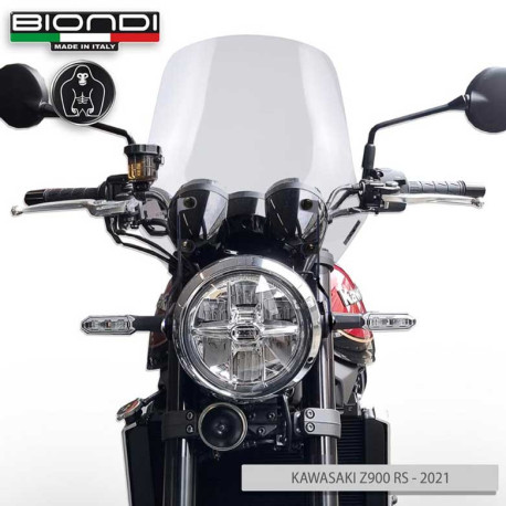 BULLE TOURING TRANSPARENT Z900RS BIONDI