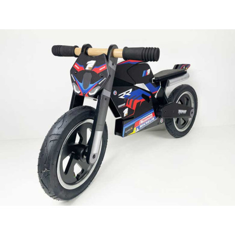 DRAISIENNE BOIS NOIR + KIT DECO TEAM TECMAS