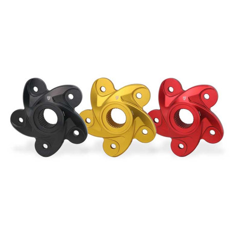 DUCATI FLASQUE PORTE COURONNE 5 TROUS