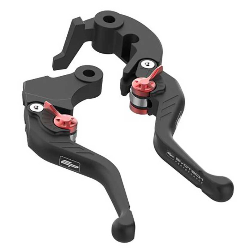 ENSEMBLE DE LEVIERS DE FREIN ET D'EMBRAYAGE COURTS EVOTECH EVO - YAMAHA XSR900 G