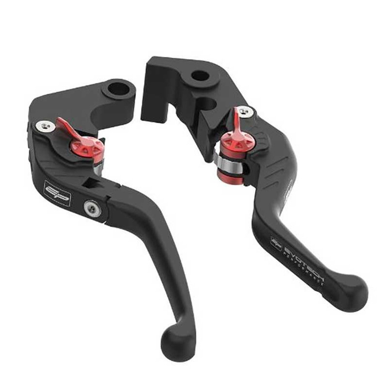 Evotech kit leviers de frein et embrayage courts repliables - Husqvarna Nuda 900