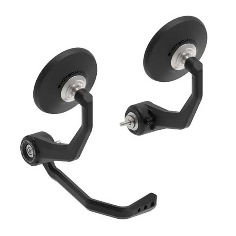 Evotech paire rétroviseurs embouts de guidon et protection levier de frein - Apr