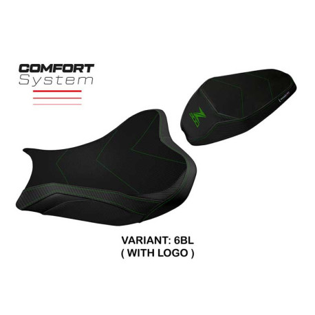 HOUSSE DE SELLE COMPATIBLE  KAWASAKI Z 900 (17-22) MODÈLE SHARA