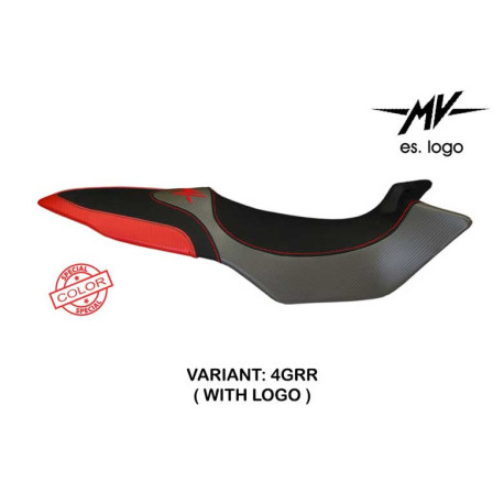 HOUSSE DE SELLE COMPATIBLE  MV AGUSTA BRUTALE 675/800 (12-15) MODÈLE BIELLA SPEC