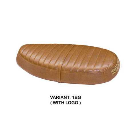 HOUSSE DE SELLE COMPATIBLE TRIUMPH SCRAMBLER (06-16) MODÈLE VINTAGE