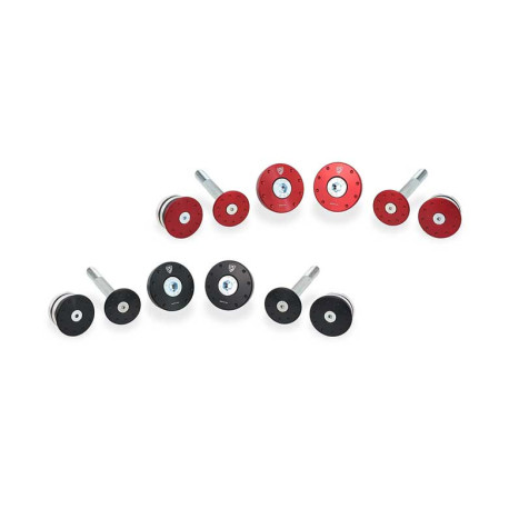 KIT BOUCHONS DE CADRE CNC RACING MOTO GUZZI V85 TT