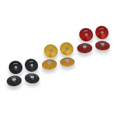 KIT BOUCHONS DE CADRE GRANDS TROUS CNC RACING DUCATI