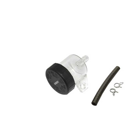 KIT RESERVOIR DE FLUIDE 15ML ET DURITE ET FIXATION INOX ET CLAMP TRANSPARENT