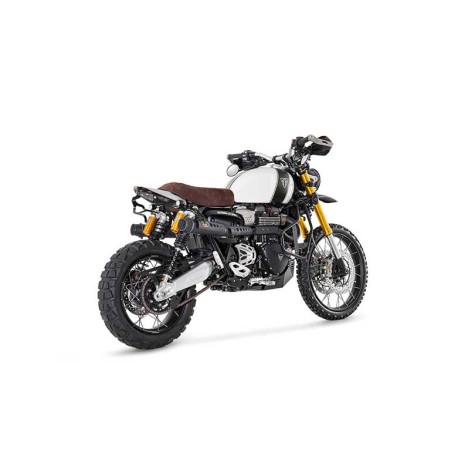 LIGNE COMPLETE INOX ZARD 2 EN 2 TRIUMPH SCRAMBLER 1200