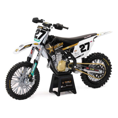MOTO CROSS HUSQVARNA FC450 2020 Factory Racing Team Malcolm Stewart N°27 1/12°