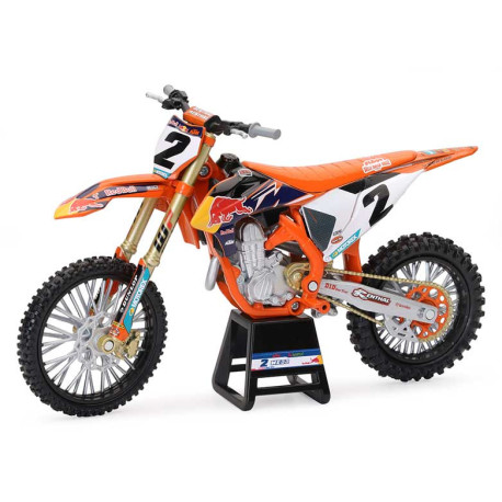 MOTO KTM 450 SX-F TACTORY RACING TEAM 2019 C. WEBB N°1 1/12°