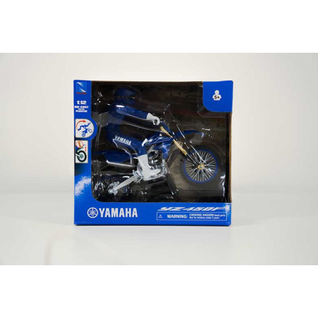 MOTO YAMAHA YZ450F + RIDER 1/12 °