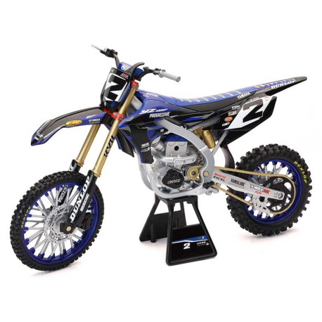 MOTO YAMAHA YZ450F STAR RACING TEAM COOPER WEBB N°2 ECHELLE 1/6°