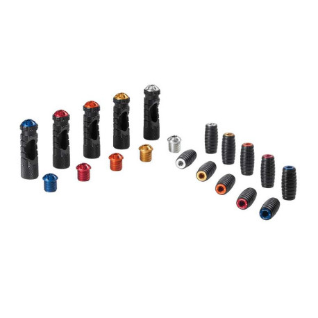 OPTION EMBOUTS DE SELECTION ET DE REPOSES PIEDS COULEUR