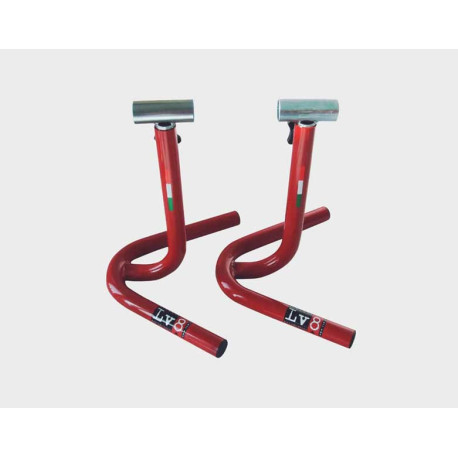 PAIRE DE BEQUILLES CENTRALES POUR REPOSE-PIEDS