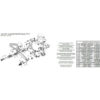PARE TALON CARBONE COMMANDES RECULEES BONAMICI PIECE DETACHEE