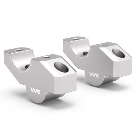 REHAUSSEUR GUIDON 28 MM AVEC DÉPORT 20 MM