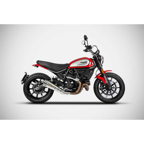 SILENCIEUX INOX ZARD DUCATI SCRAMBLER 800