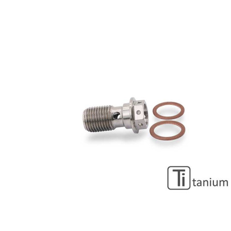 VIS BANJO SIMPLE CNC RACING M10X100 - TITANE