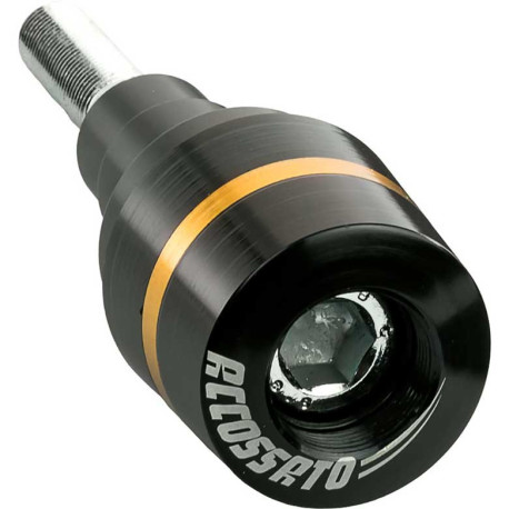 Accossato Crash pads avec couvre vis, aluminium taillé masse et avec insert colo