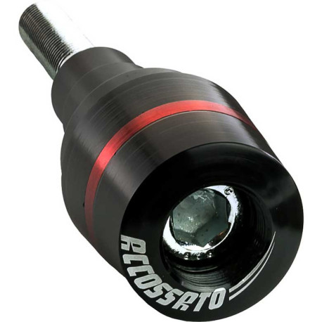 Accossato Crash pads avec couvre vis, aluminium taillé masse et avec insert colo