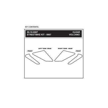 Grips De Reservoir Stompgrip Ducati Hypermotard 1100