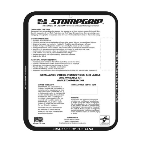 Grips De Reservoir Stompgrip Suzuki Gsx-r 1000