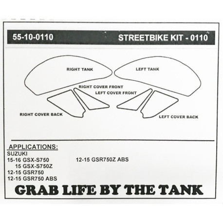 Grips De Reservoir Stompgrip Suzuki Gsr 750