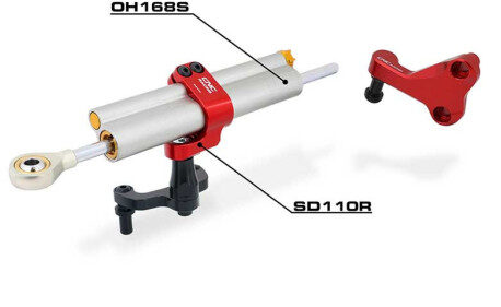 Amortisseur direction Ohlins course 68mm
