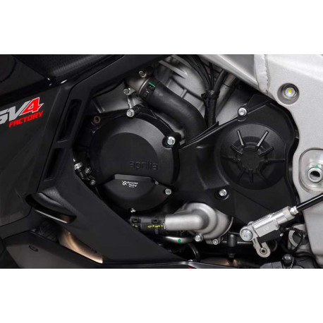 APRILIA PROTECTION CARTER COTE GAUCHE ET DROITE ALU TAILLE MASSE BONAMICI NOIR