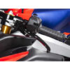 APRILIA RSV4 / TUONO V4 1000 KIT LEVIER FREIN ET EMBRAYAGE REPLIABLE ALU TAILLE