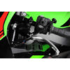 APRILIA / TRIUMPH LEVIER DE FREIN REPLIABLE AVEC GARDE DEPORTEE A GAUCHE VERSION