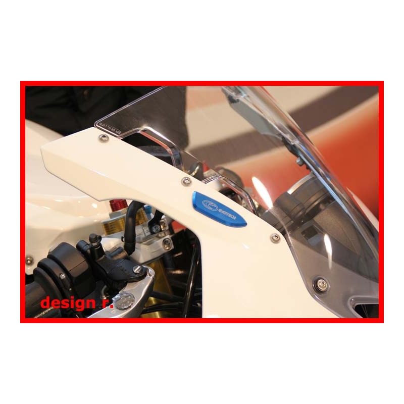 BMW S1000RR / YAMAHA R1 OBTURATEURS DE RETROVISEURS EVOTECH