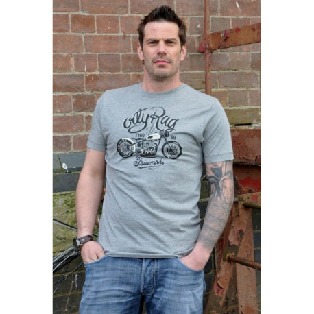 BOBBER TRIUMPH OILY RAG TEE SHIRT