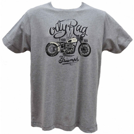 BOBBER TRIUMPH OILY RAG TEE SHIRT