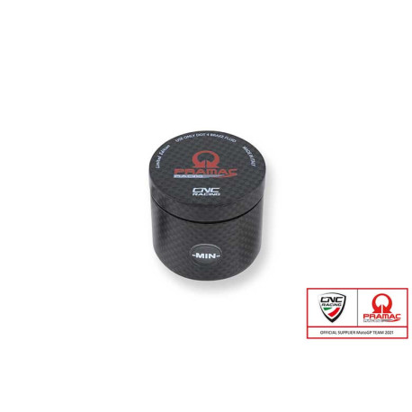 BOCAL DE LIQUIDE DE FREIN-EMBRAYAGE CARBONE 25 ML PRAMAC