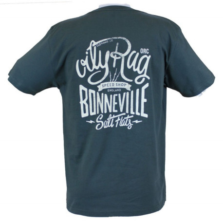 BONNEVILLE RACING OILY RAG TEE SHIRT
