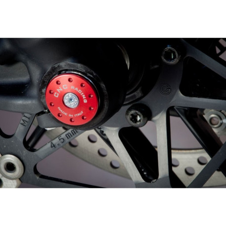 BOUCHON DE PIED DE FOURCHE COTE DROIT DE ROUE AVANT CNC RACING