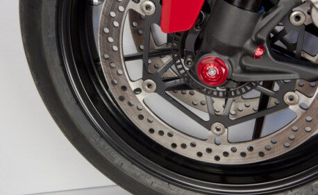 BOUCHON DE PIED DE FOURCHE COTE GAUCHE DE ROUE AVANT CNC RACING