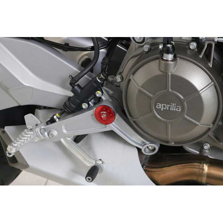 BOUCHON DE PLATINE REPOSE PIED APRILIA RS 660 CNC RACING