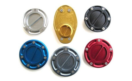 BOUCHON DE RESERVOIR A VISSER EN ALUMINIUM TWM