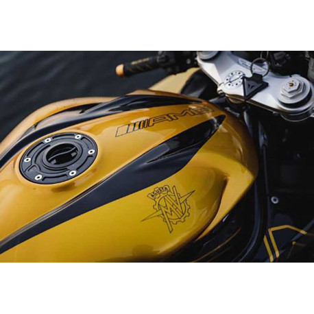 Bouchon de réservoir de carburant - Bride en carbone