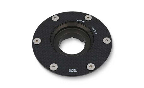 Bouchon de réservoir de carburant en carbone