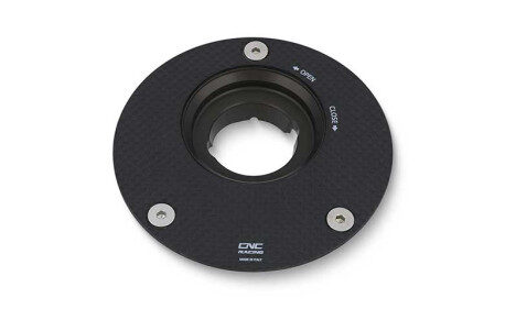 Bouchon trappe essence réservoir partie extérieure fibre carbone