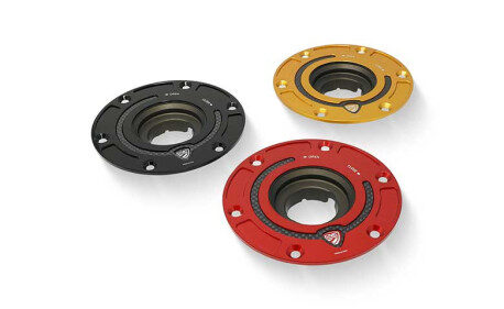 Bouchon trappe essence réservoir partie extérieure insert carbone