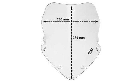 Bulle CNC Racing MV Agusta Turismo Veloce transparente