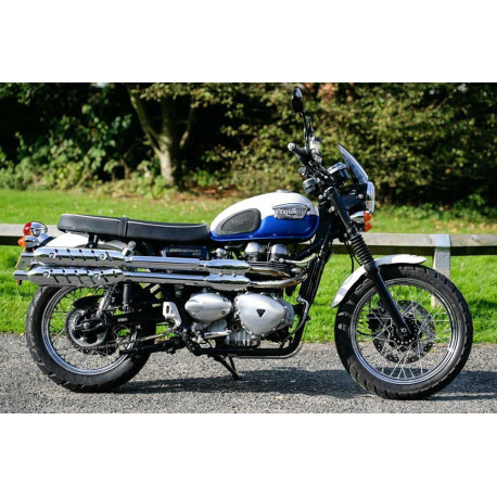 Bulle Dart Classic Triumph Scrambler refroidissement air