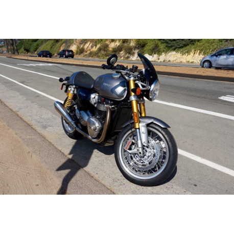 Bulle Dart Marlin Triumph Thruxton 1200 refroidissement eau